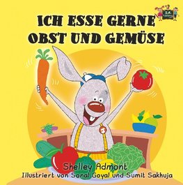 Ich esse gerne Obst und Gemüse