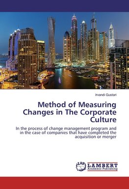 Method of Measuring Changes in The Corporate Culture