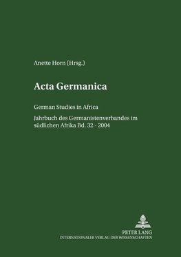 Acta Germanica