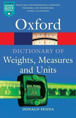 DICT OF WEIGHTS MEASURES & UNI