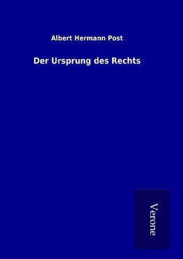 Der Ursprung des Rechts