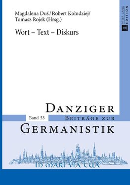 Wort - Text - Diskurs