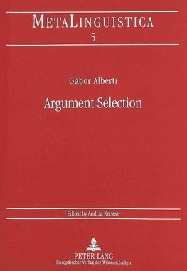 Argument Selection