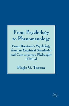 From Psychology to Phenomenology