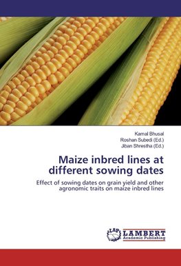Maize inbred lines at different sowing dates