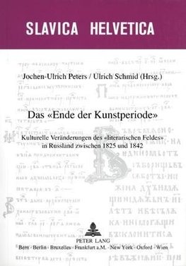Das 'Ende der Kunstperiode'
