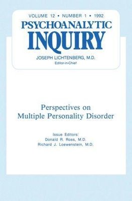 Multiple Personality Disorder