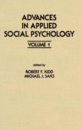 Advances in Applied Social Psychology