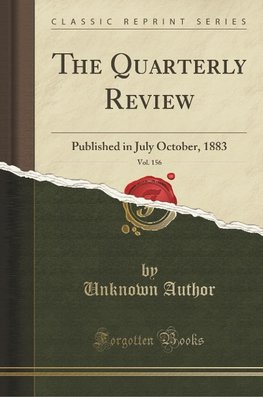 Author, U: Quarterly Review, Vol. 156