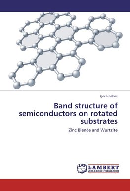 Band structure of semiconductors on rotated substrates