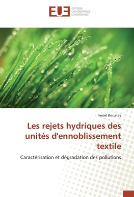 Les rejets hydriques des unités d'ennoblissement textile