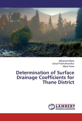 Determination of Surface Drainage Coefficients for Thane District