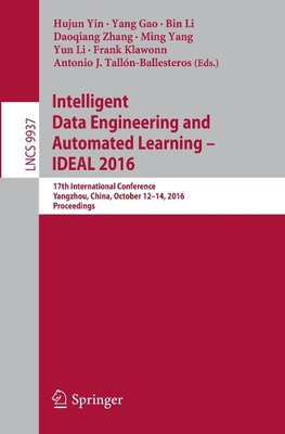 Intelligent Data Engineering and Automated Learning - IDEAL 2016