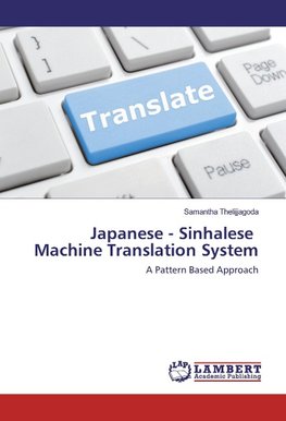 Japanese - Sinhalese Machine Translation System