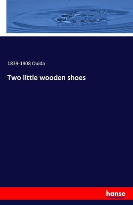 Two little wooden shoes