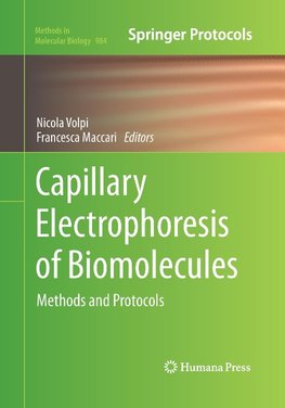 Capillary Electrophoresis of Biomolecules