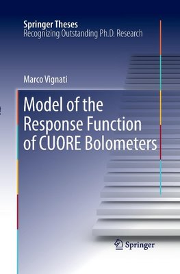 Model of the Response Function of CUORE Bolometers