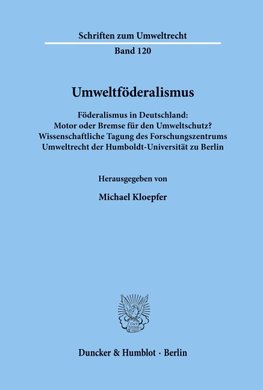 Umweltföderalismus.