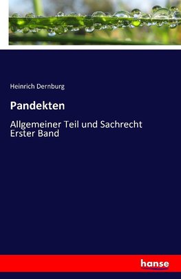 Pandekten