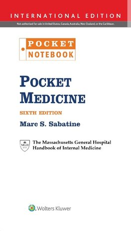 Pocket Medicine. International Edition (Pocket Notebook Series)