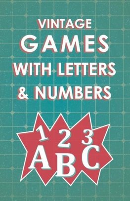 Vintage Games with Letters and Numbers