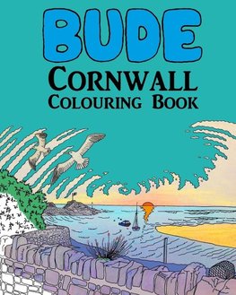 Bude Cornwall colouring book