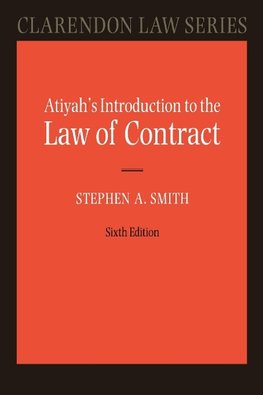 Atiyah's Introduction to the Law of Contract 6/e