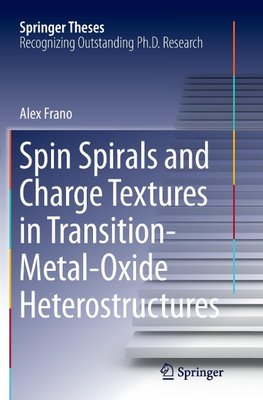 Spin Spirals and Charge Textures in Transition-Metal-Oxide Heterostructures