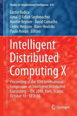 Intelligent Distributed Computing X