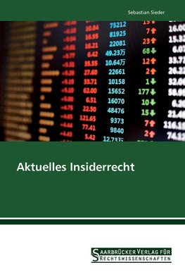 Aktuelles Insiderrecht