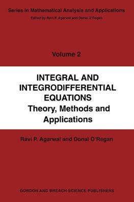 Integral and Integrodifferential Equations