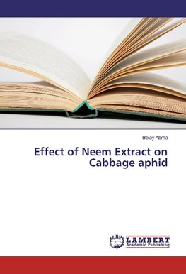 Effect of Neem Extract on Cabbage aphid