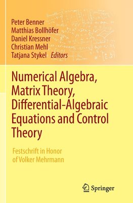 Numerical Algebra, Matrix Theory, Differential-Algebraic Equations and Control Theory