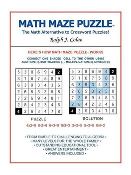 Math Maze Puzzle