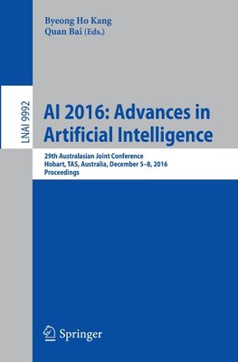 AI 2016: Advances in Artificial Intelligence