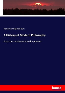 A History of Modern Philosophy