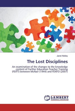 The Lost Disciplines