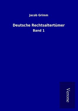 Deutsche Rechtsaltertümer