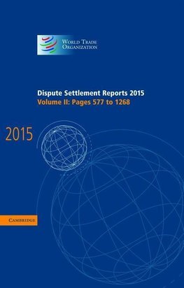 Dispute Settlement Reports 2015