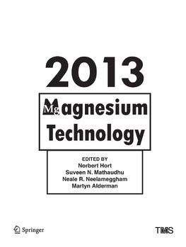 Magnesium Technology 2013