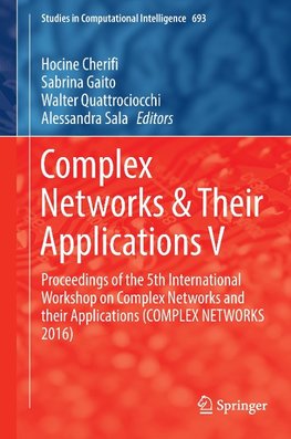 Complex Networks & Their Applications V