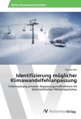 Identifizierung mo¿glicher Klimawandelfehlanpassung