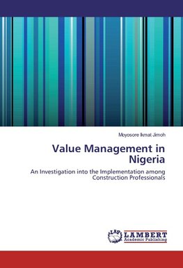 Value Management in Nigeria