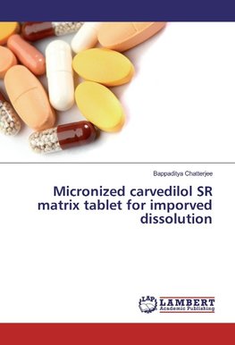 Micronized carvedilol SR matrix tablet for imporved dissolution