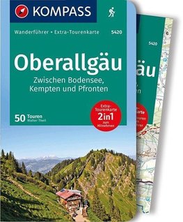 KOMPASS Wanderführer Oberallgäu, Zwischen Bodensee, Kempten und Pfronten