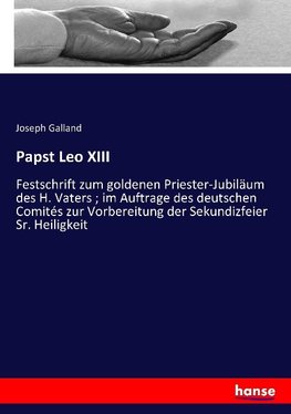 Papst Leo XIII