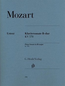 Klaviersonate B-dur KV 570