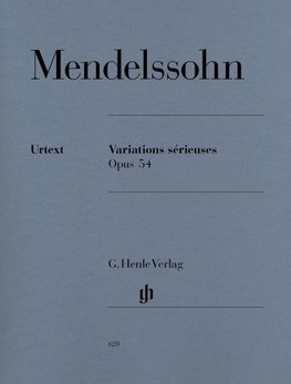 Mendelssohn Bartholdy, Felix - Variations sérieuses op. 54
