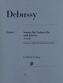 Debussy, Claude - Violoncellosonate d-moll