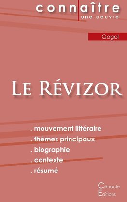 Fiche de lecture Le Révizor (Analyse littéraire de référence et résumé complet)